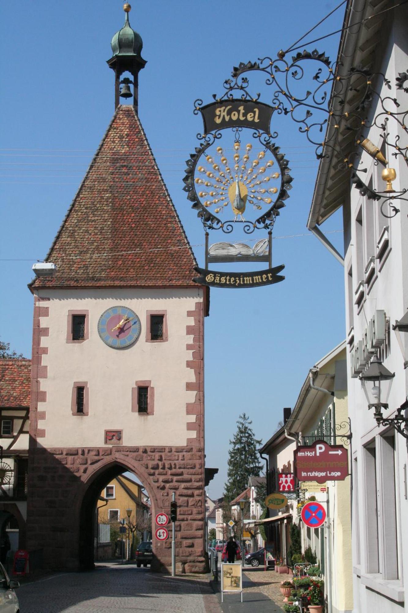 Tiptop Hotel Garni Pfauen Endingen am Kaiserstuhl Exterior photo